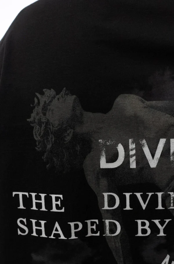 CAMISETA OVERSIZED APPROVE DIVINITY FALL PRETO