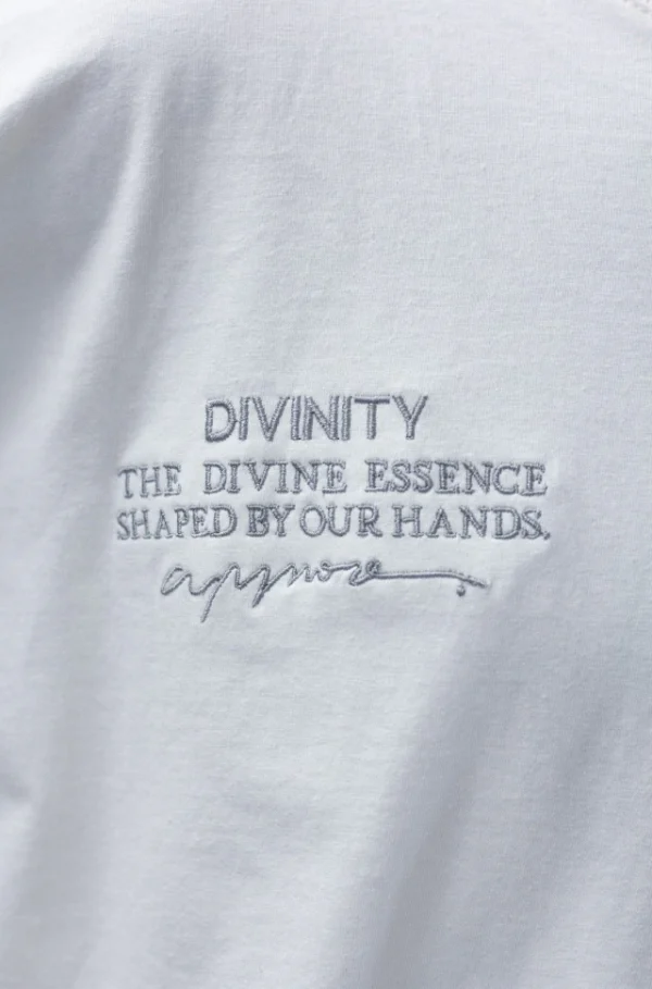 CAMISETA OVERSIZED APPROVE DIVINITY LIGHT OFF WHITE