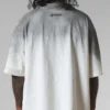 CAMISETA OVERSIZED APPROVE GARDEN WRITING OFF WHITE