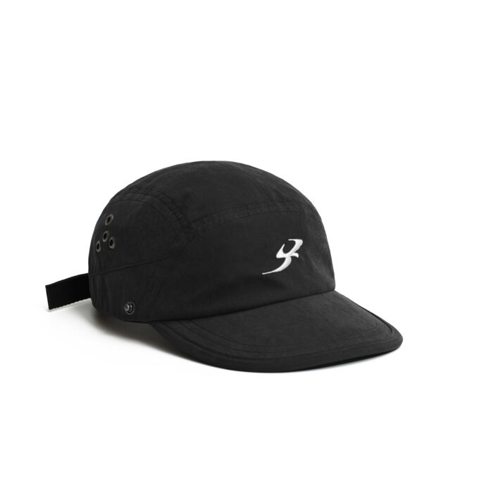 BONE BARRA CREW FIVE PANEL LEVE PRETO