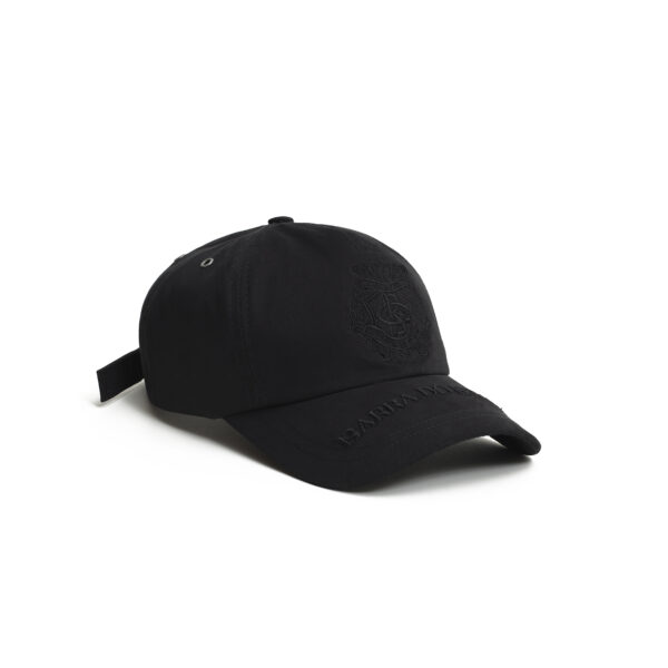 BONE BARRA CREW SIX PANEL BRASAO PRETO