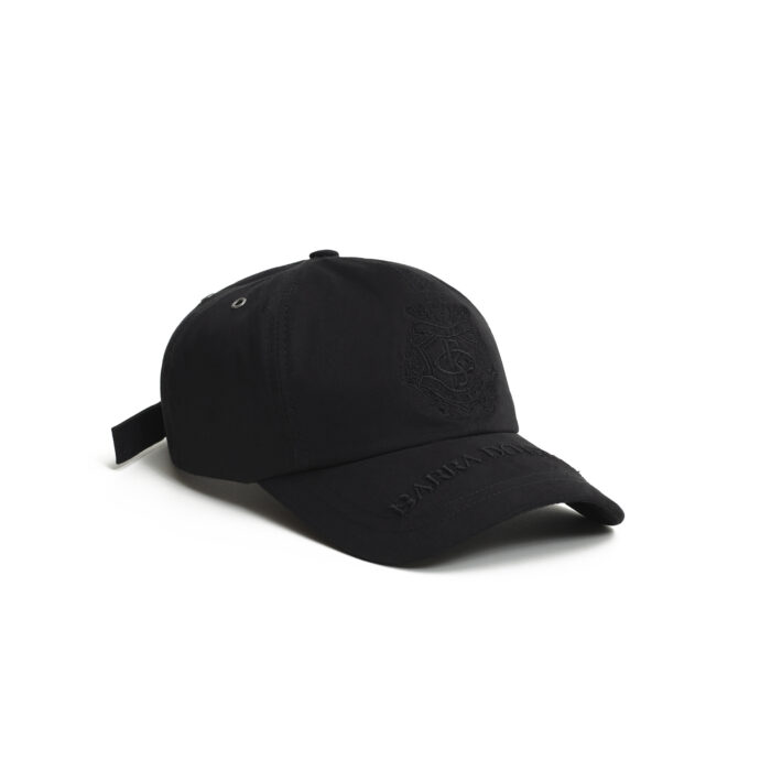 BONE BARRA CREW SIX PANEL BRASAO PRETO