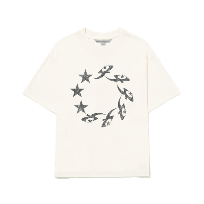 CAMISETA BARRA CREW B TRIBAL OFF WHITE