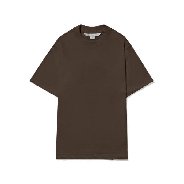 CAMISETA BARRA CREW GOODS LOGO REMIX MARROM