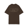 CAMISETA BARRA CREW GOODS LOGO REMIX MARROM