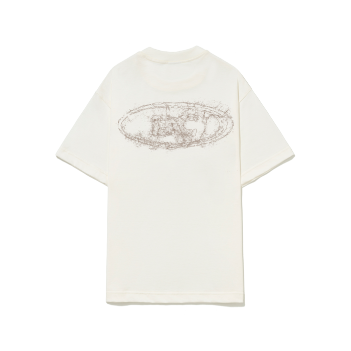 CAMISETA BARRA CREW GOODS LOGO REMIX OFF WHITE