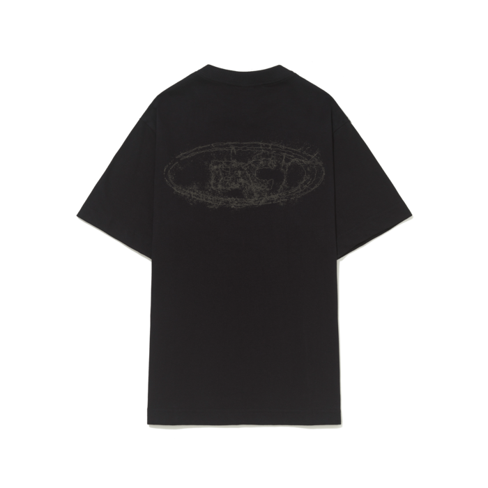 CAMISETA BARRA CREW GOODS LOGO REMIX PRETA