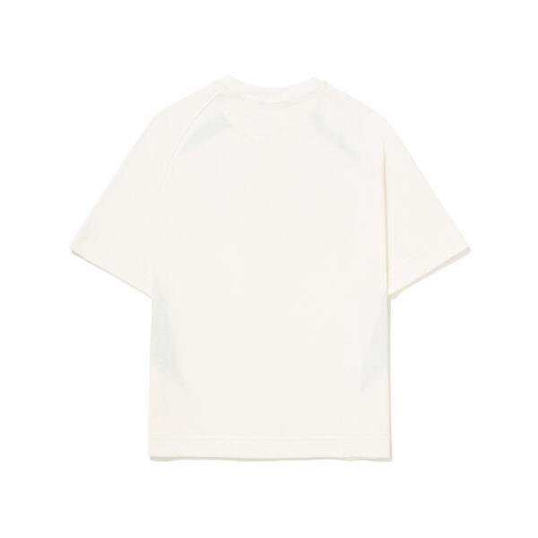 CAMISETA BARRA CREW RECORTADA BARRA REMIX OFF WHITE