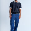 Capture One Catalog4871 CAMISETA SUBURB COMPANY POLO MONOGRAM PRETA