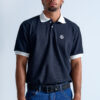 Capture One Catalog4873 CAMISETA SUBURB COMPANY POLO MONOGRAM PRETA