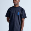 CAMISETA SUBURB COMPANY HAND PAINTED PRETA