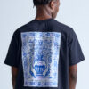 CAMISETA SUBURB COMPANY HAND PAINTED PRETA