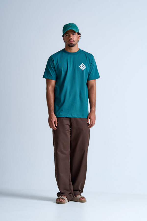 CAMISETA SUBURB COMPANY TILES VERDE