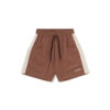 SHORT BARRA CREW ESPORTIVO CLASSICO MARROM