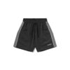 SHORT BARRA CREW ESPORTIVO CLASSICO PRETO