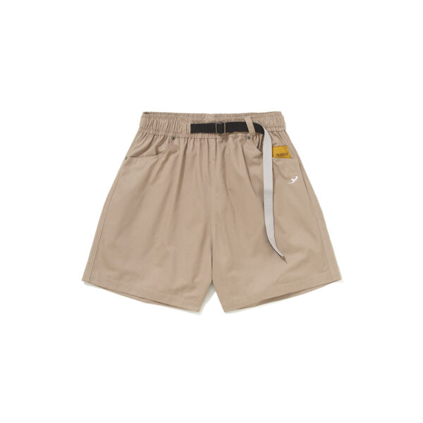 SHORT BARRA CREW SARJA TECH BEGE