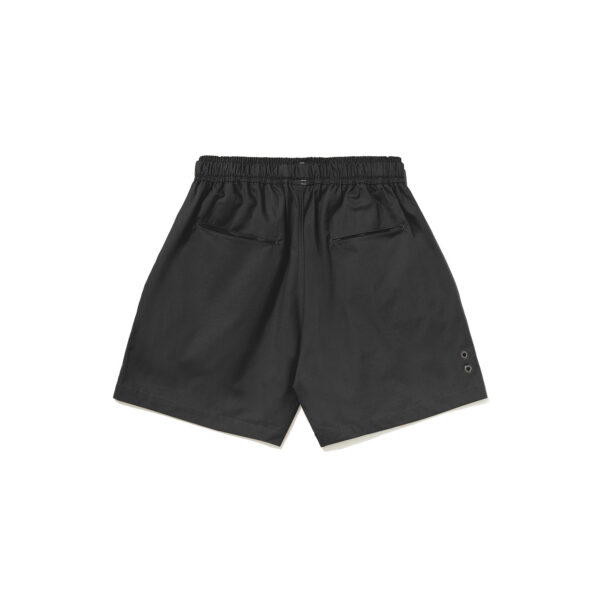 SHORT BARRA CREW SARJA TECH PRETO
