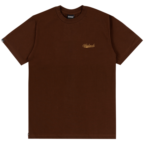 CAMISETA SUBURB COMPANY BRASAO MARROM
