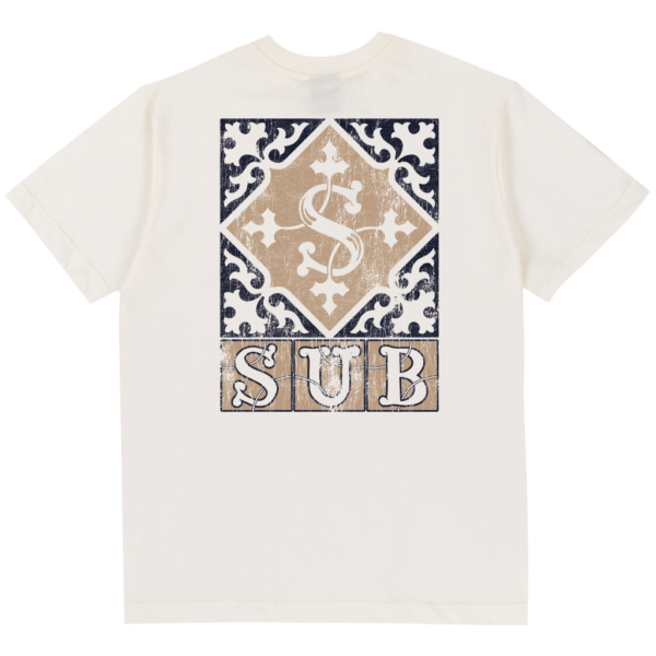 CAMISETA SUBURB COMPANY TILES OFF WHITE