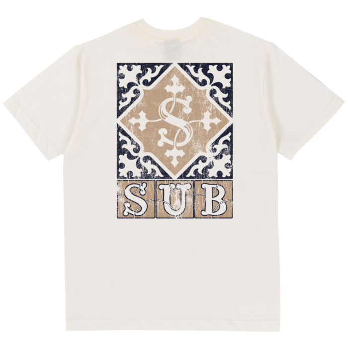 CAMISETA SUBURB COMPANY TILES OFF WHITE
