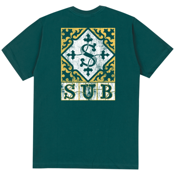 CAMISETA SUBURB COMPANY TILES VERDE