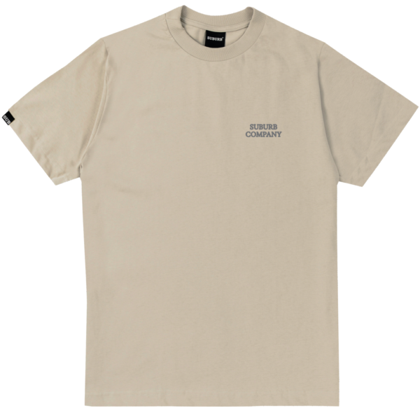 CAMISETA SUBURB COMPANY ORGANIC BEGE