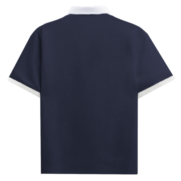 SUB S2 26 - 03015504 AZUL COSTAS CAMISETA SUBURB COMPANY POLO MONOGRAM MARINHO
