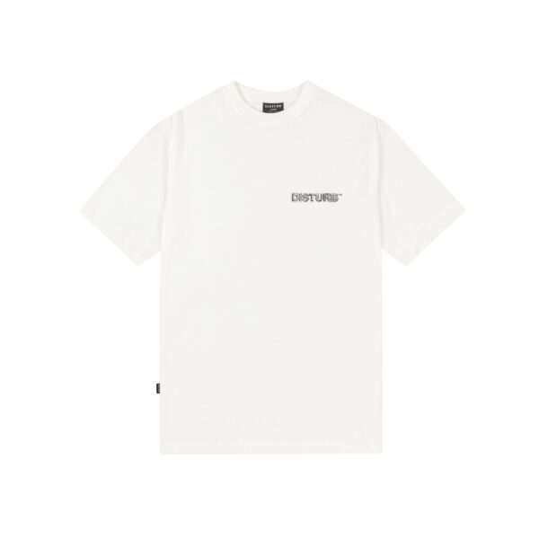 CAMISETA DISTURB BUILT BY DISTURB OFF WHITE