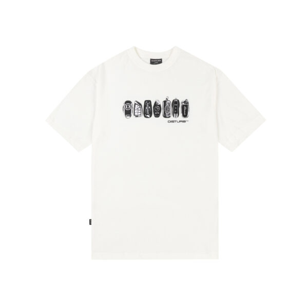 CAMISETA DISTURB D RIDIN OFF WHITE
