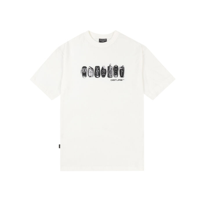 CAMISETA DISTURB D RIDIN OFF WHITE