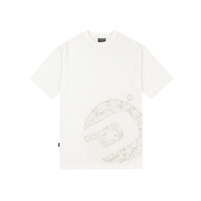 CAMISETA DISTURB SIDE DSTAR OFF WHITE