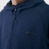 champion-164 JAQUETA MOLETOM CHAMPION ACTIVE SCRIPT LOGO MARINHO