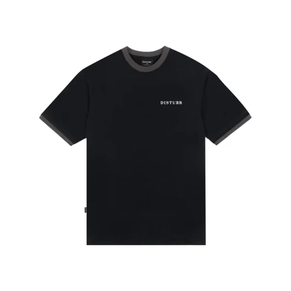 CAMISETA DISTURB RINGER PRETA