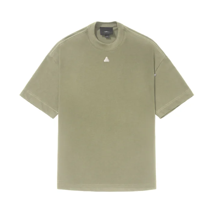 CAMISETA ELO EM COMUM OVER "PATCH" BEGE