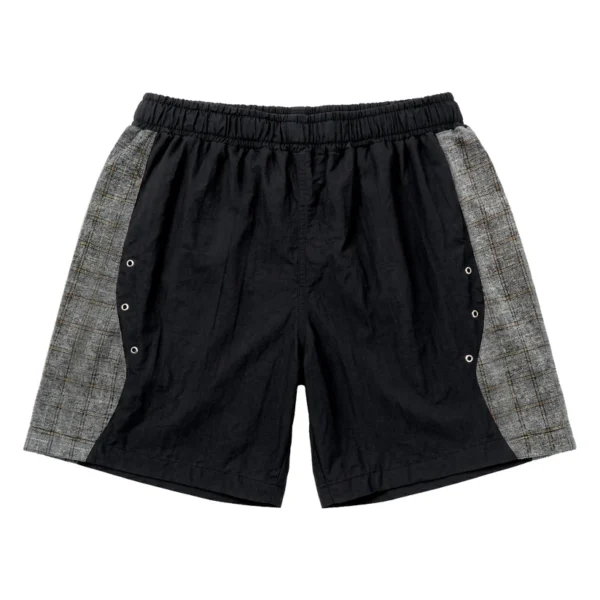 SHORT ELO EM COMUM "FLANNEL" PRETO
