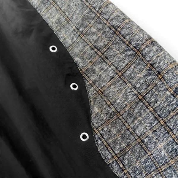 SHORT ELO EM COMUM "FLANNEL" PRETO