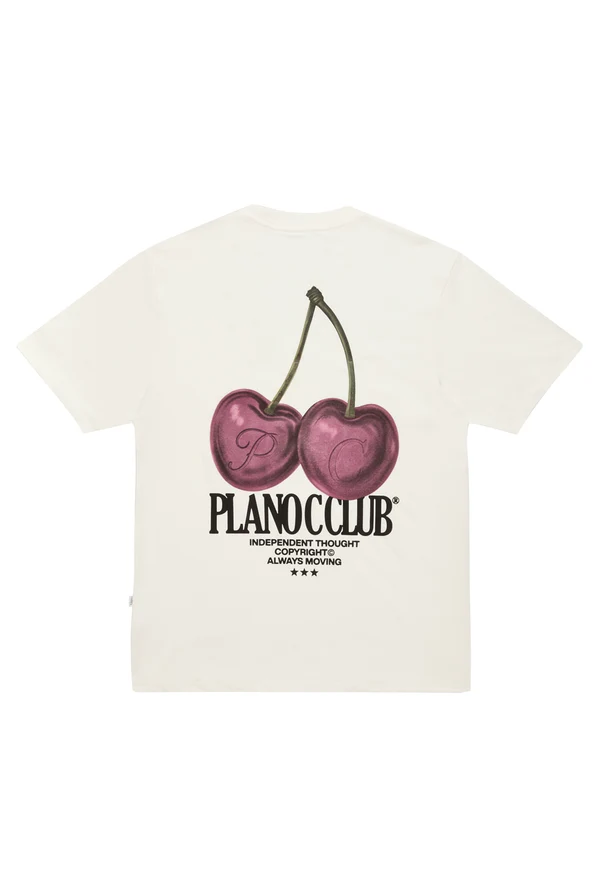 CAMISETA PLANO C CHERRY OFF WHITE