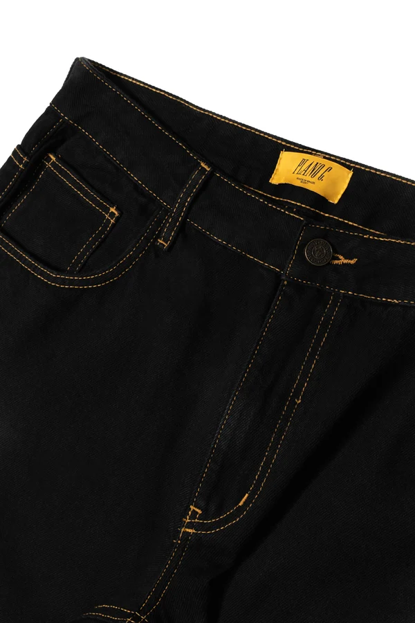 CALÇA PLANO C DENIM BLACK