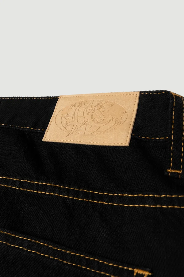 CALÇA PLANO C DENIM BLACK