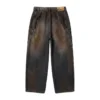 CALCA-JEANS-MARROM-C-OK CALÇA ELO EM COMUM JEANS BAGGY FADE CINZA