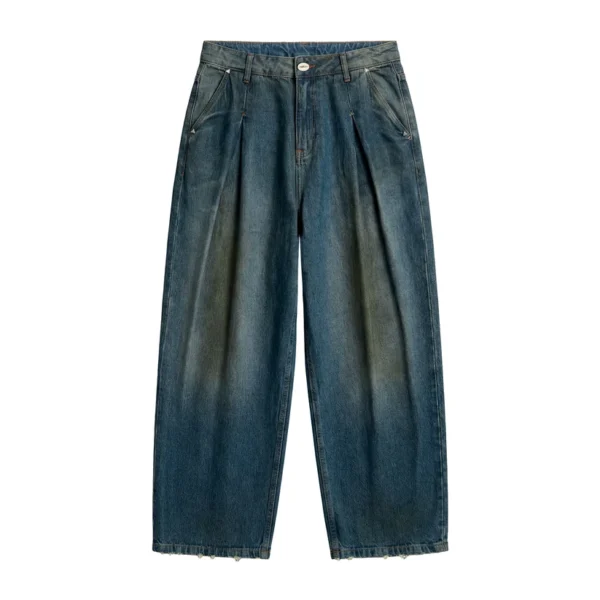 CALÇA ELO EM COMUM JEANS BAGGY FADE AZUL