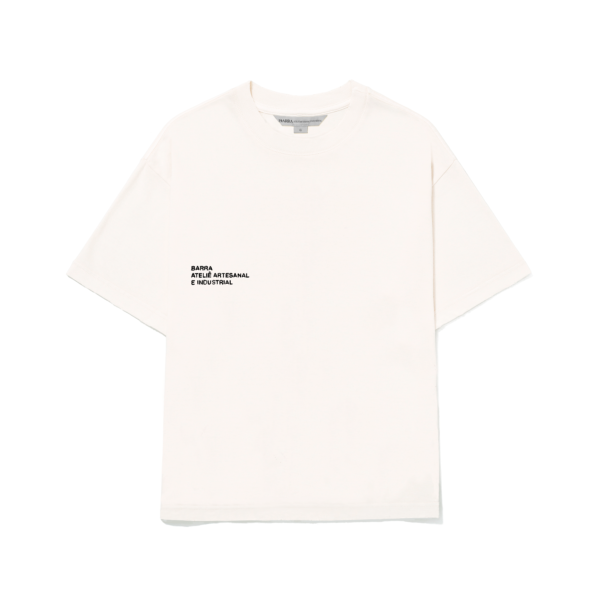 CAMISETA BARRA CONSTELACAO ATELIE OFF WHITE