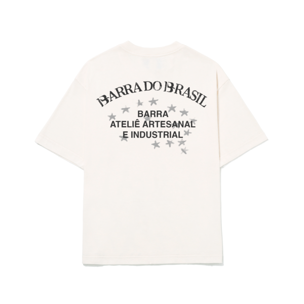 CAMISETA BARRA CONSTELACAO ATELIE OFF WHITE