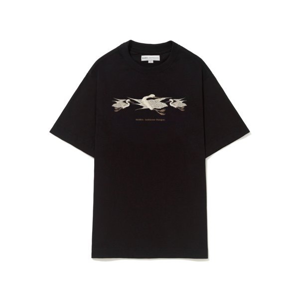 CAMISETA GARÇAS PRETA CAMISETA BARRA GARCAS PRETA