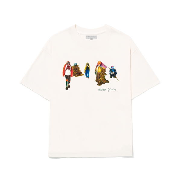 CAMISETA MASCARADOS OFF WHITE CAMISETA BARRA MASCARADOS OFF WHITE