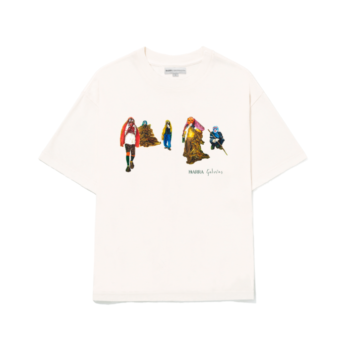 CAMISETA MASCARADOS OFF WHITE CAMISETA BARRA MASCARADOS OFF WHITE