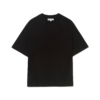 CAMISETA BARRA RECORTADA GOODS LOGO PRETA