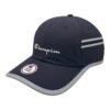 H91-6882-006_zoom1 BONÉ CHAMPION SIX PANEL NYLON ZIP SCRIPT PRETO E CINZA