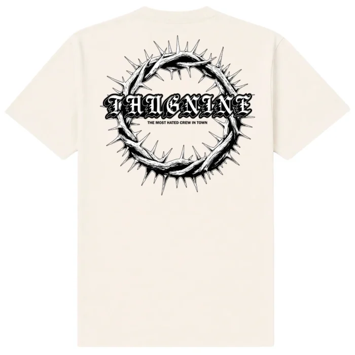 PAINFULLOFFWHITECOSTAS CAMISETA THUG NINE PAINFULL OFF WHITE