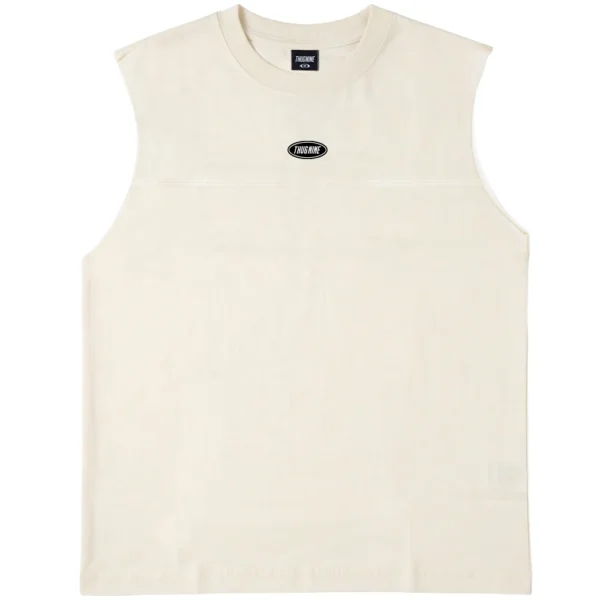 REGATA THUG NINE CREWNECK LOGO ELIPSE OFF WHITE